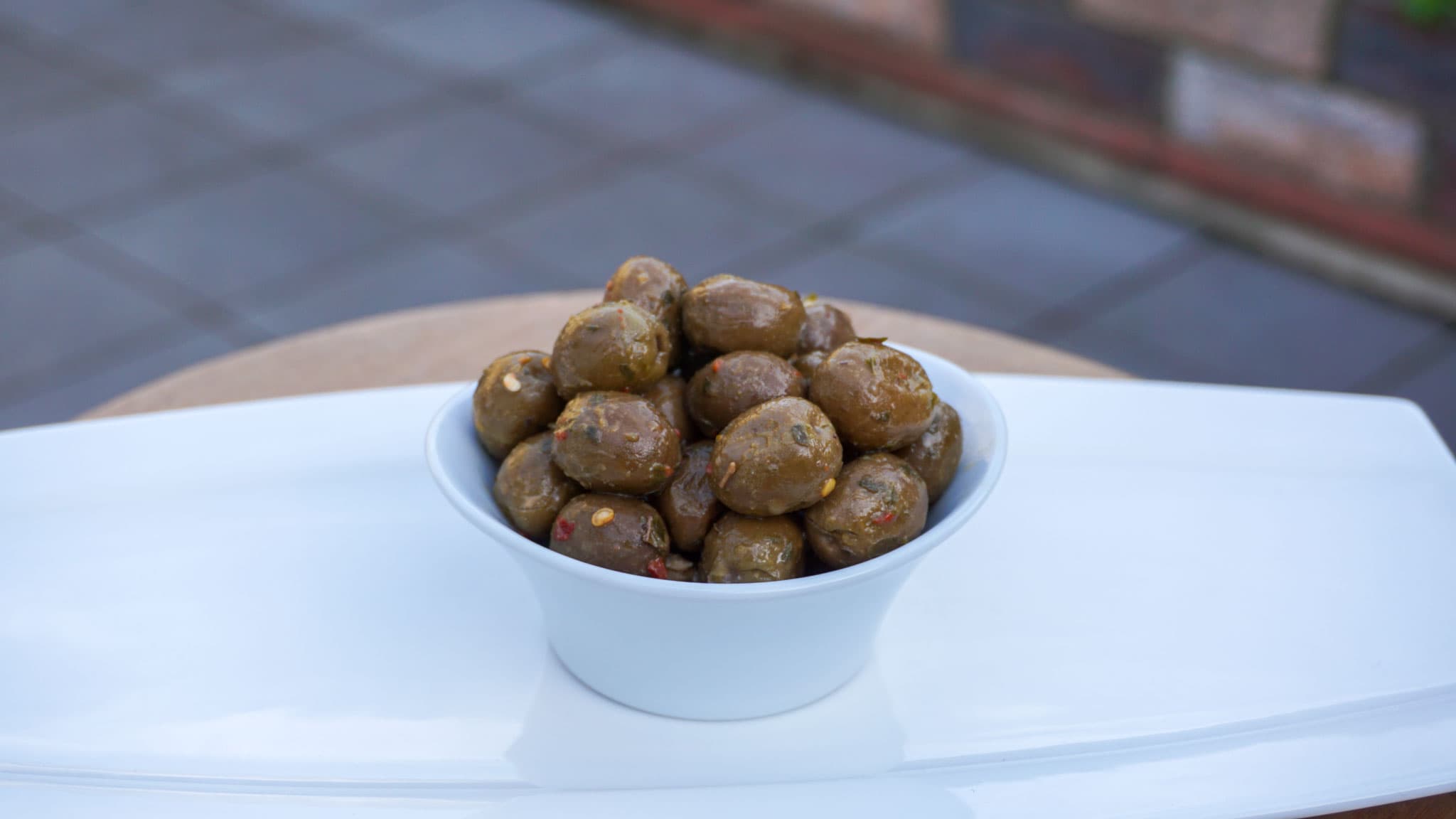 Sizilianische Oliven